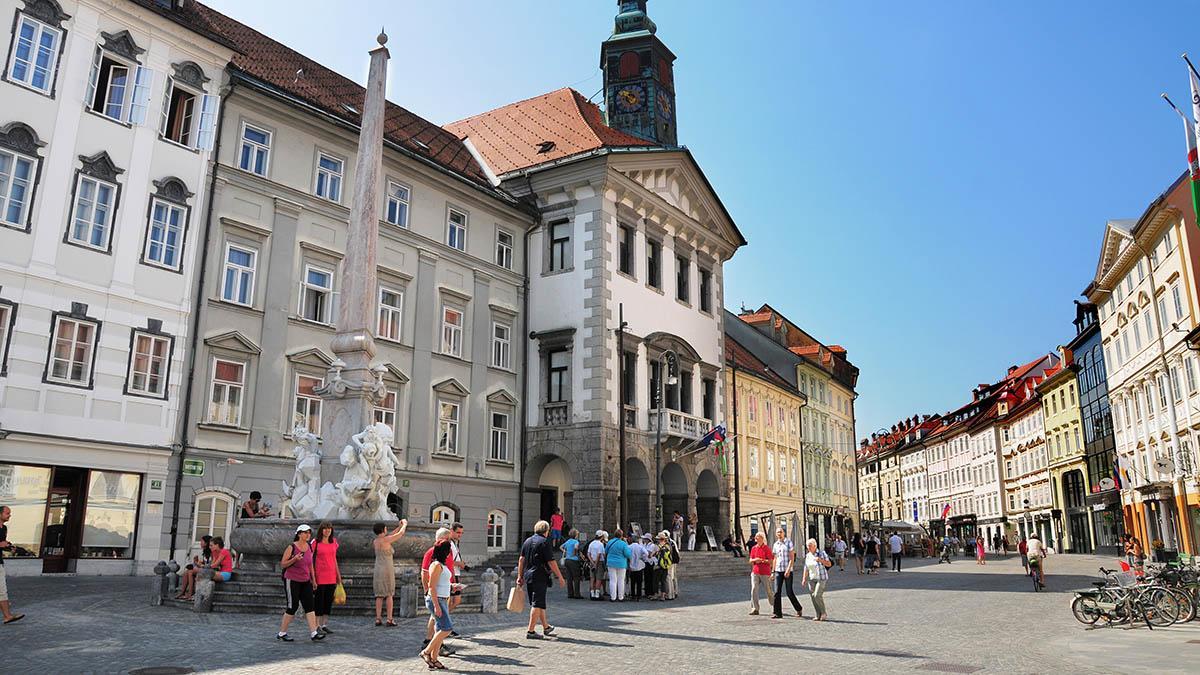 Khan Apartments Lublaň Exteriér fotografie